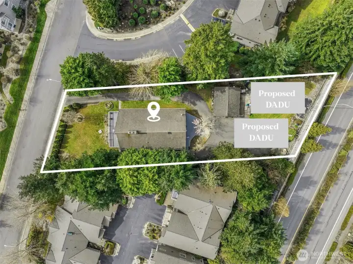 Potentially add two DADUS for multi-gen living in town