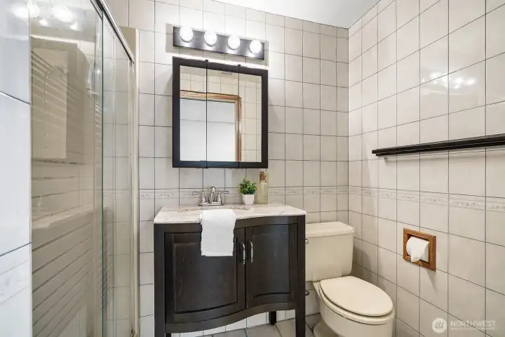 Lower bathroom