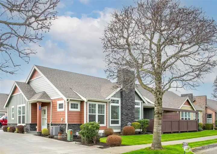 HOA maintains all landscaping in the front of home including irrigation.