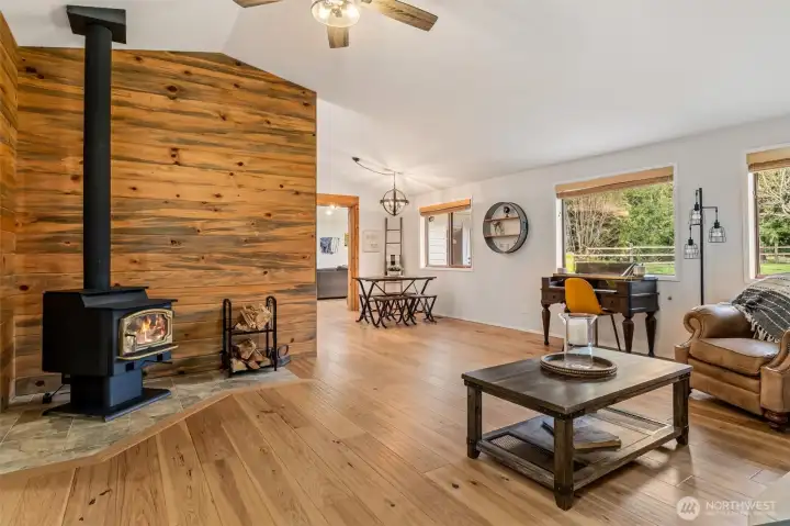 Warmth from you Wood Stove