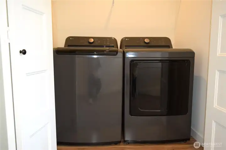New washer & dryer New washer & dryer