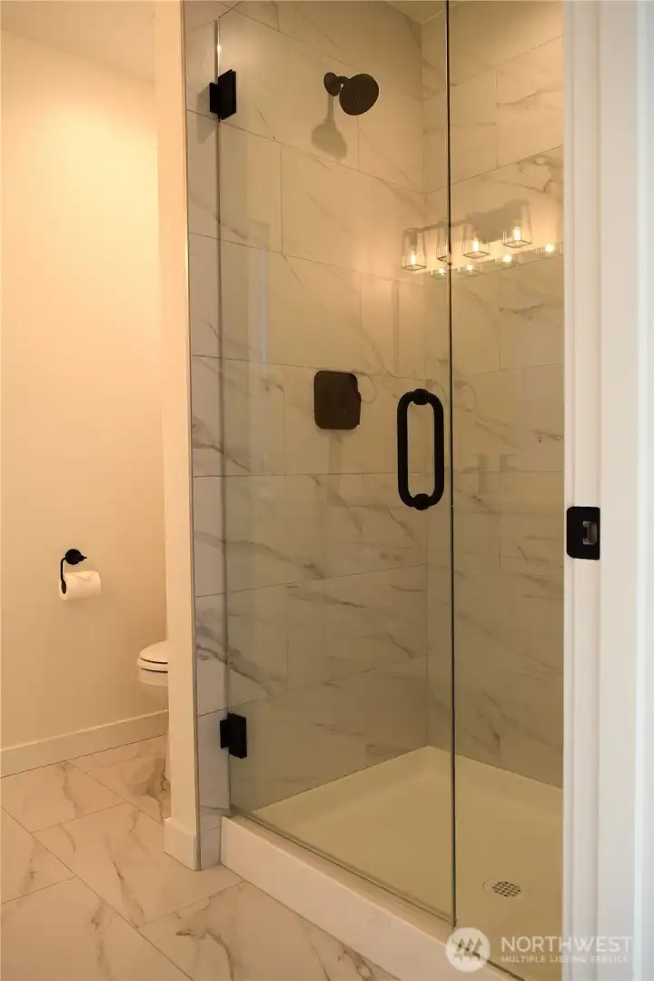 Primary walk in shower Primary walk in shower