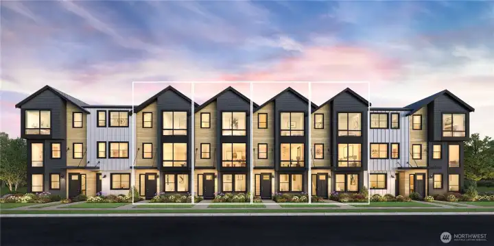 The Banner by Toll Brothers - Artist Rendering