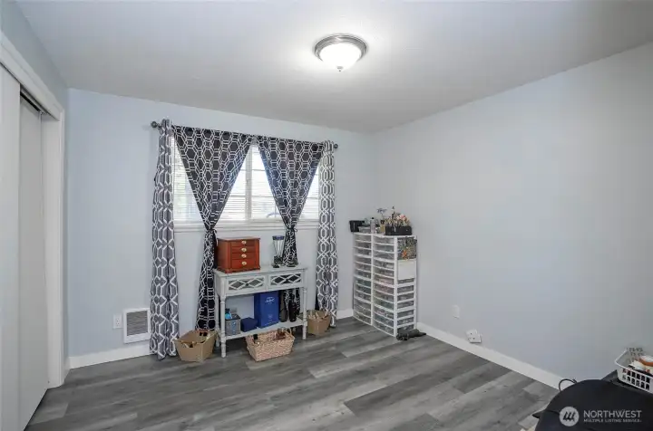 Guest suite #1 offering a comfortable and versatile space for visitors.