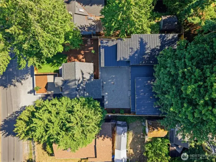 This home is located in the top right of this photo. AADU is on the bottom and the older home is to the left. Limited HOA, dues just $20 a year. This home is located in the top right of this photo. AADU is on the bottom and the older home is to the left. Limited HOA, dues just $20 a year.