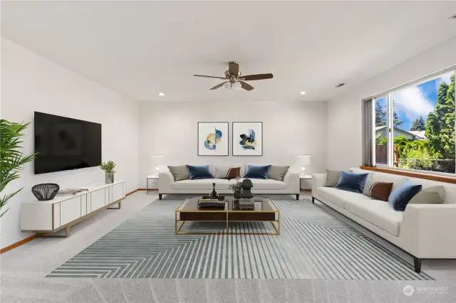 Family Room  *Virtually staged