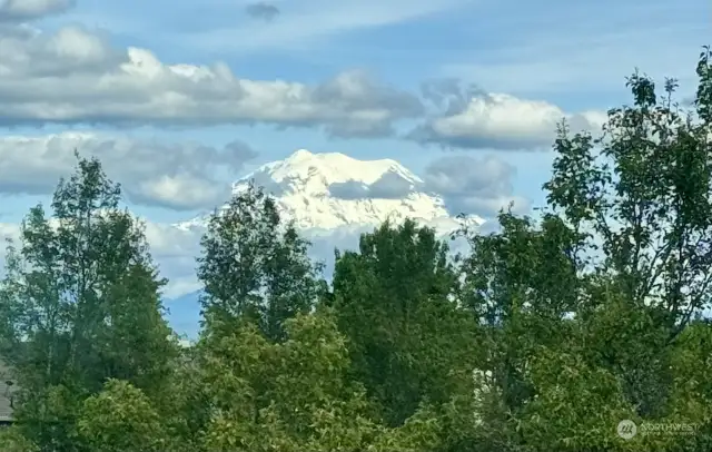 Mt Rainer from primary deck