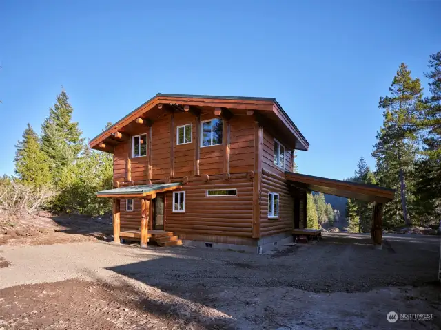 Back of cabin