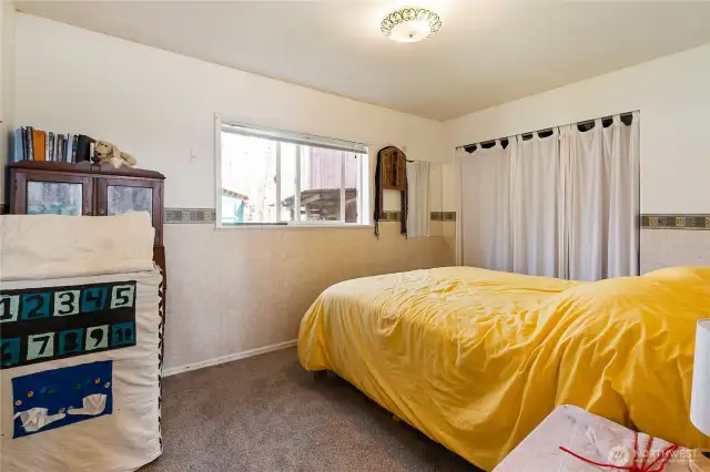 Bedroom in ADU