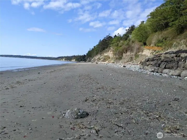 Community beach on Puget Sound