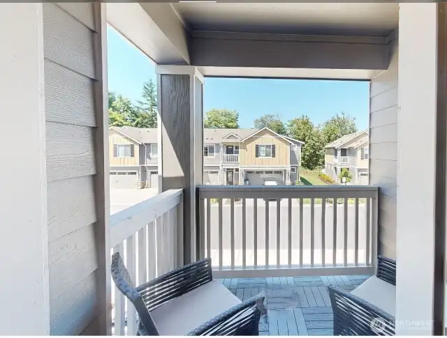 Upstairs Patio