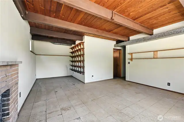 Lower level family room