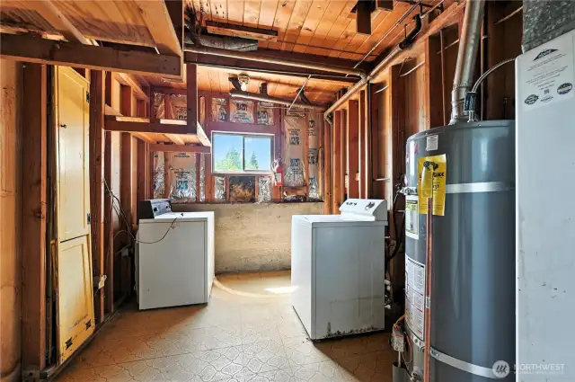 Utility/wash room area