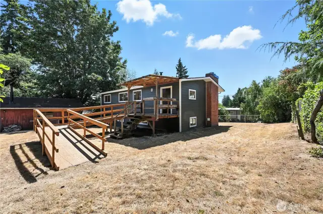 Huge fenced yard!