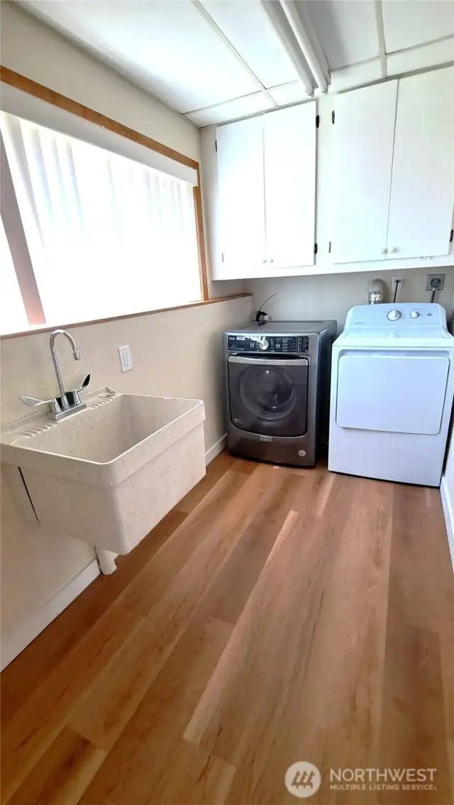 Downstairs laundry/utility room
