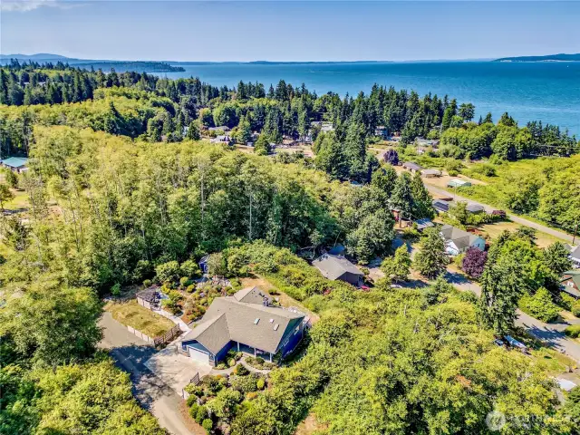 Perfectly Placed Between the Hansville Greenway and the Waters of the Salish Sea