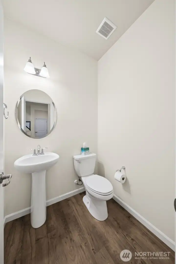Main floor Powder room