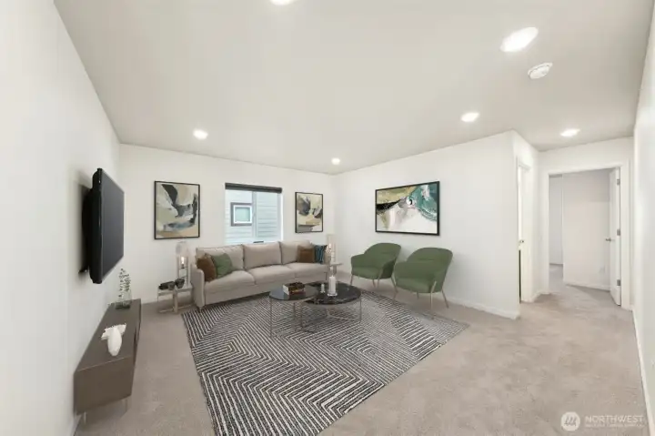 Another view of one of the upstairs lofts