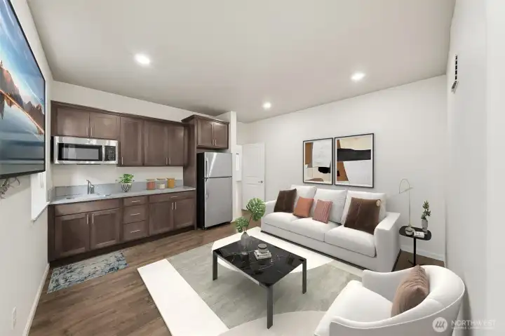 Next gen suite - virtually staged