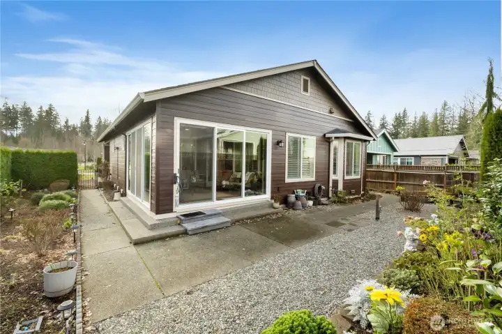 Upon request, we can show you MANY photos of what the landscaping presents - spring, summer and fall - this landscaping has it all!