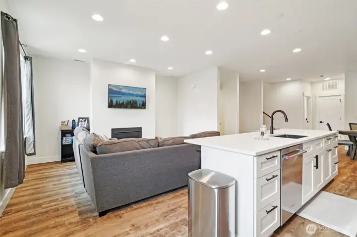 Open concept Kitchen