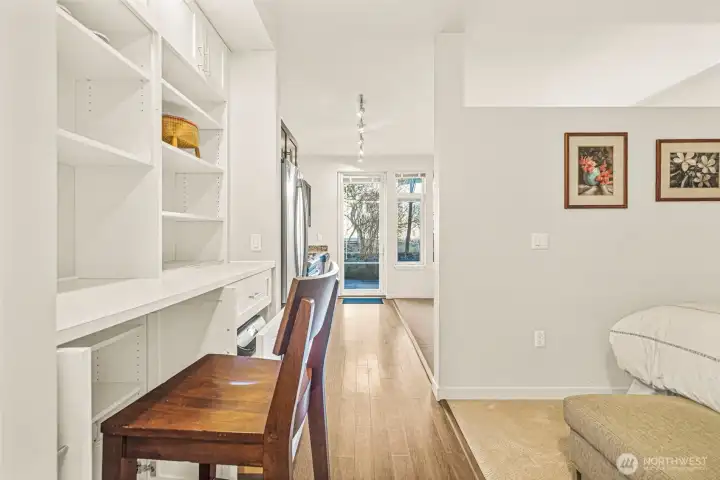 Excellent home organization space.