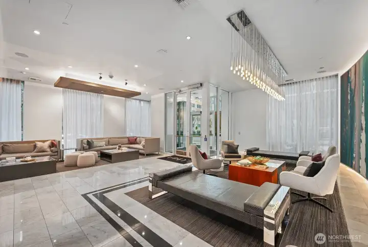 24 Hour Concierge in Lobby Entrance