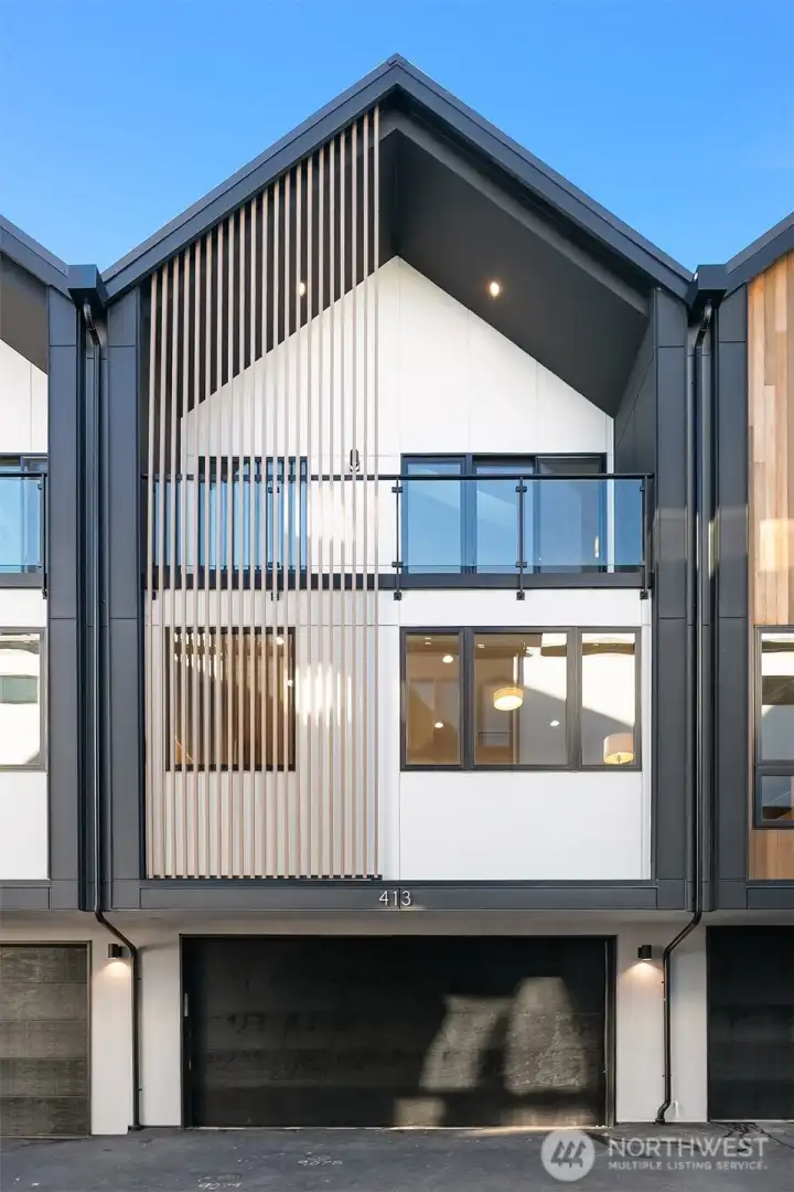 413 private garage with EV ready parking