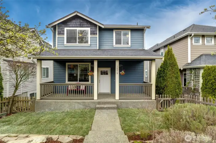 Excellent street appeal. with nice landscaping