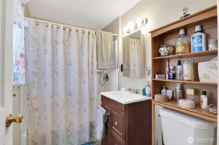 Enjoy a soak in the tub after a hard days work.