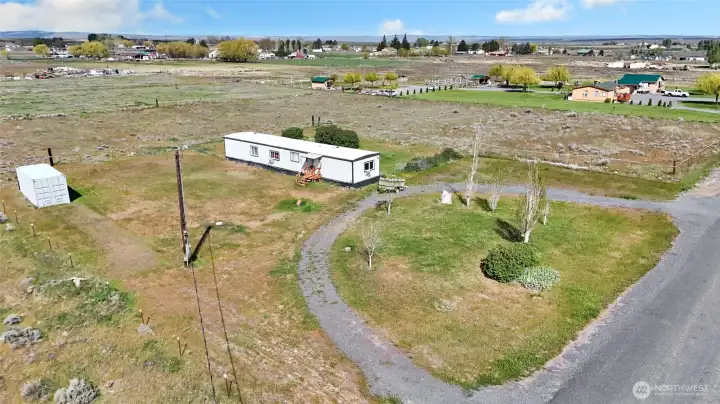 Yes! There is more! Single wide mobile has many upgrades and has been used as a rental generating $1200 a month. It is currently vacant so purchase would not be subject to tenant rights.