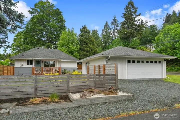 Welcome to 406 Prospect with a spacious two car garage and a fully fenced yard.