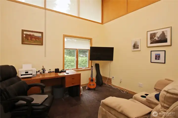 Main level den or office.