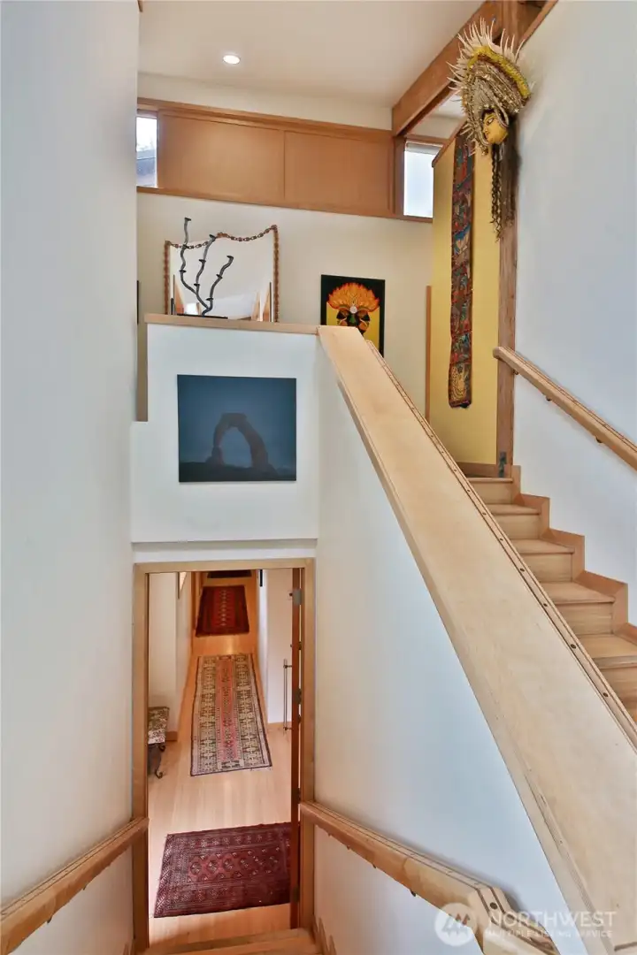 Home flows to studio and back again.