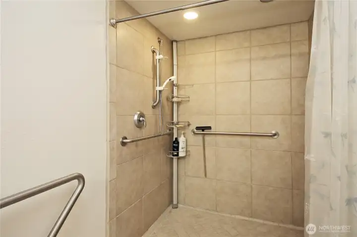 ADA Walk in. roll in  shower