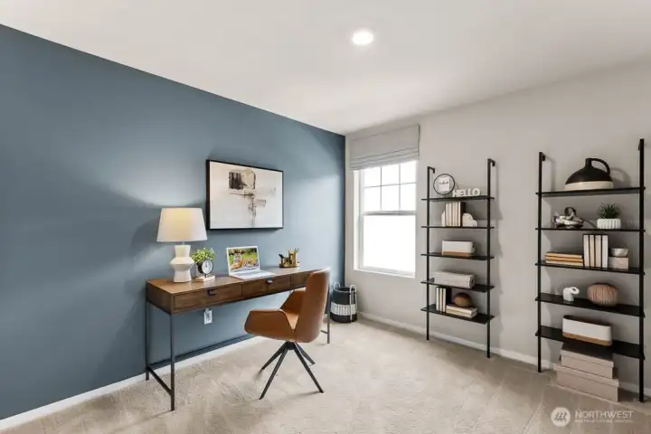 Photo rendering is representational and may be virtually staged. Actual home is under construction and finishes, elevation, and paint colors may vary. See site agent for details.