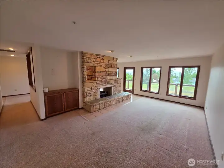 Living room with views Living room with views