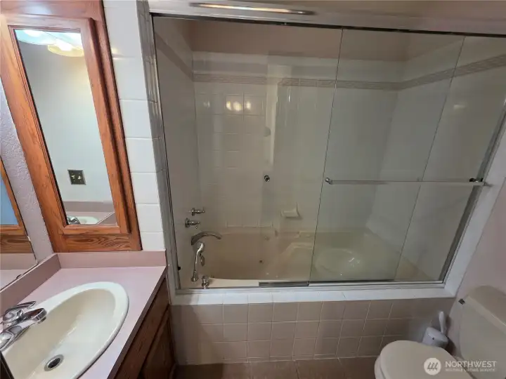 Primary bath. Primary bath.