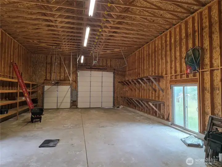 Innterior of RV Garage Innterior of RV Garage