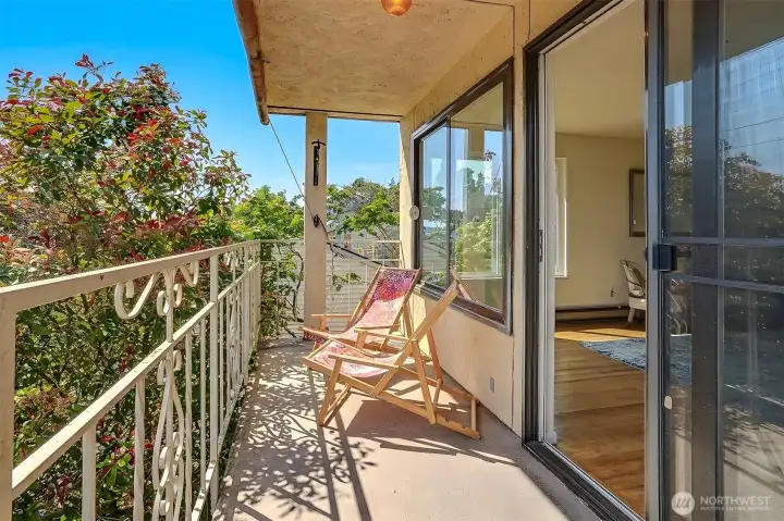 The deck with all the views.