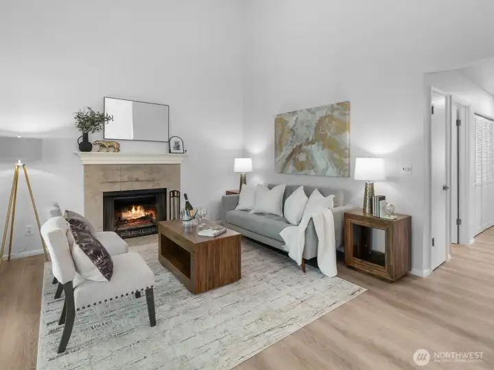 Welcome home! WOW vaulted ceilings! Welcome home! WOW vaulted ceilings!