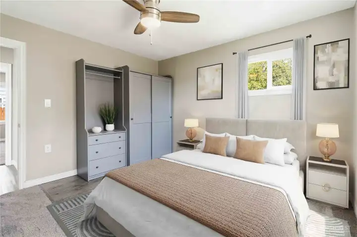 Bedroom #1 Staged