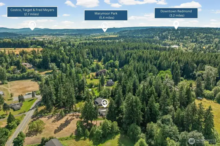Enjoy a private, tree-lined setting just minutes from Downtown Redmond, Marymoor Park, Costco, Target, Fred Meyer, and everyday conveniences. This exceptional location offers the perfect balance of peaceful surroundings and easy access to shopping, dining, recreation, and commuter routes. Enjoy a private, tree-lined setting just minutes from Downtown Redmond, Marymoor Park, Costco, Target, Fred Meyer, and everyday conveniences. This exceptional location offers the perfect balance of peaceful surroundings and easy access to shopping, dining, recreation, and commuter routes.