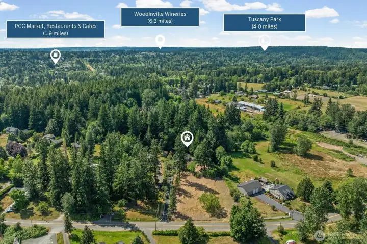 Enjoy the best of both worlds with a peaceful setting surrounded by nature, while Woodinville Wine Country, Tuscany Park, PCC Market, restaurants, and cafés are all just minutes away. This location offers everyday convenience with easy access to shopping, dining, recreation, and local attractions. Enjoy the best of both worlds with a peaceful setting surrounded by nature, while Woodinville Wine Country, Tuscany Park, PCC Market, restaurants, and cafés are all just minutes away. This location offers everyday convenience with easy access to shopping, dining, recreation, and local attractions.