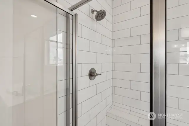 Primary Shower - Picture not of actual home