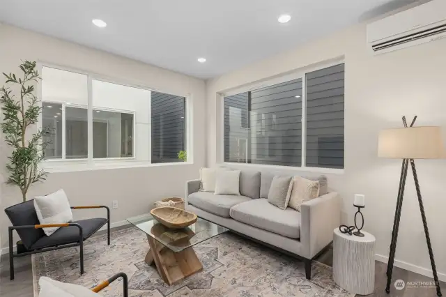 More angles have the same great vibe. This spot is made for movie nights, game days, or just a quiet night in.