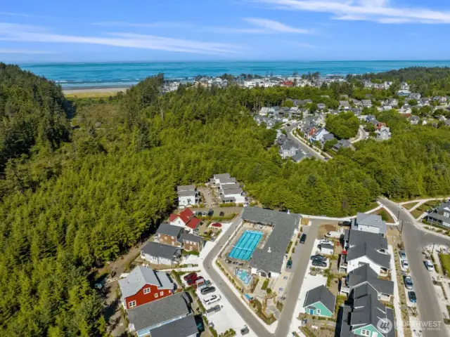 Sunrise Pool & Fitness Center Aerial