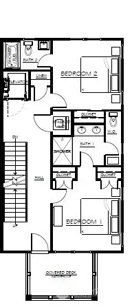 2nd floor rendering