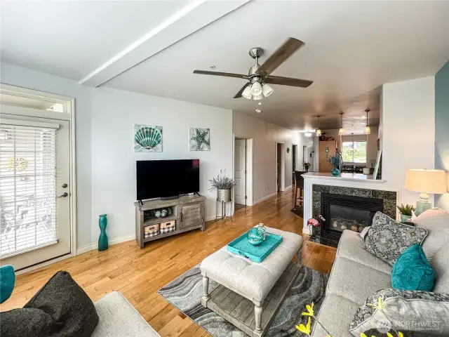 Open Floor plan.