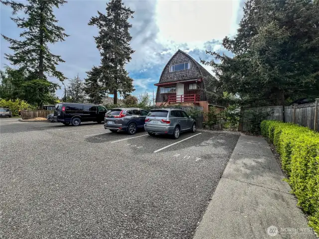 Parking reserved